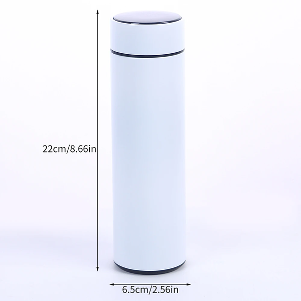 Smart Water Bottle with LED Temperature Display 500ML